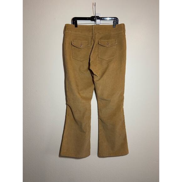 VTG Levi Strauss Signature Low Rise Bootcut Corduroy Y2K Flap Pockets Brown 16 - Picture 6 of 6